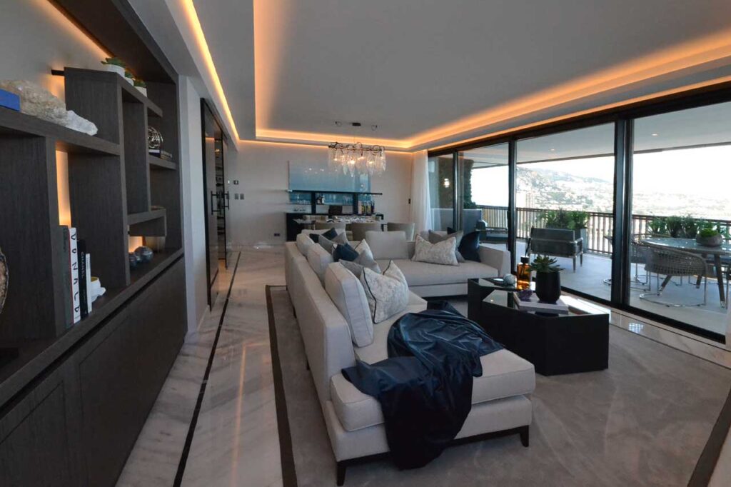 salon après rénovation nice