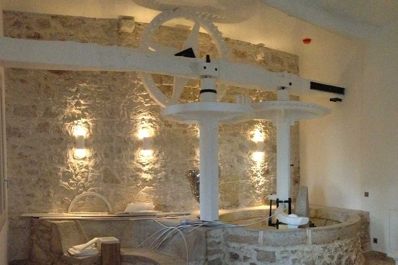 puits intérieur après rénovation cannes