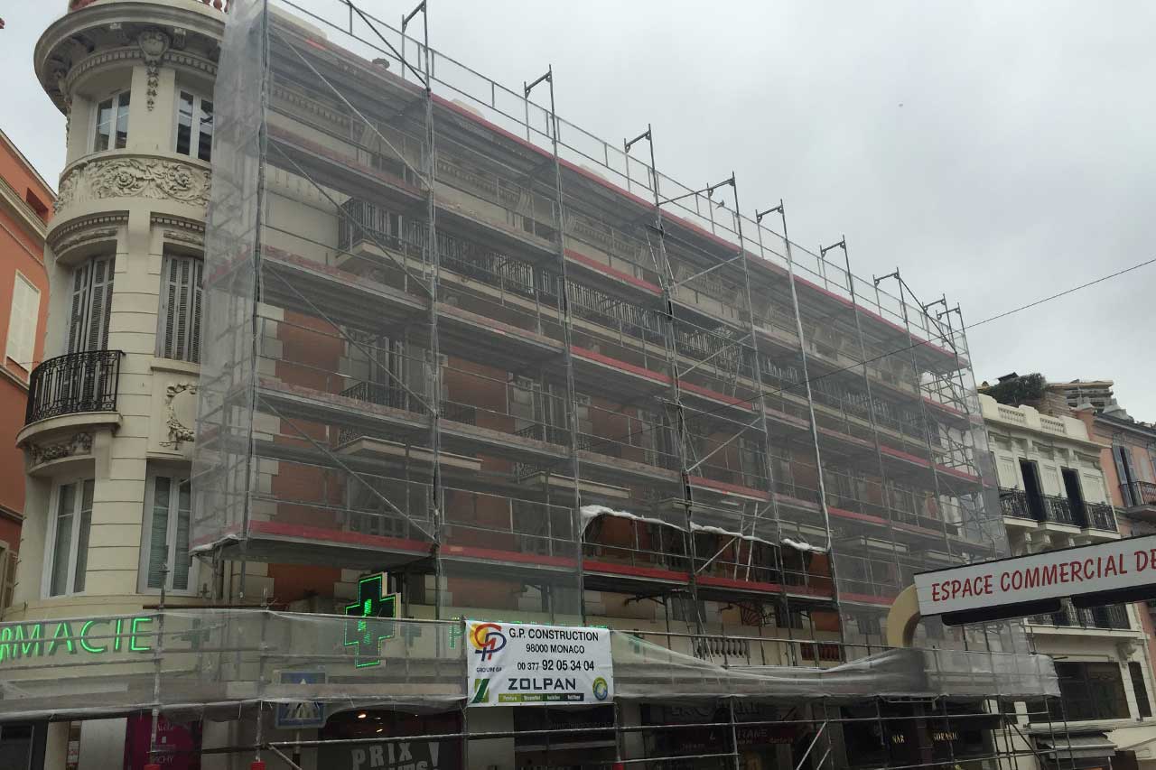 immeuble avant rénovation monaco
