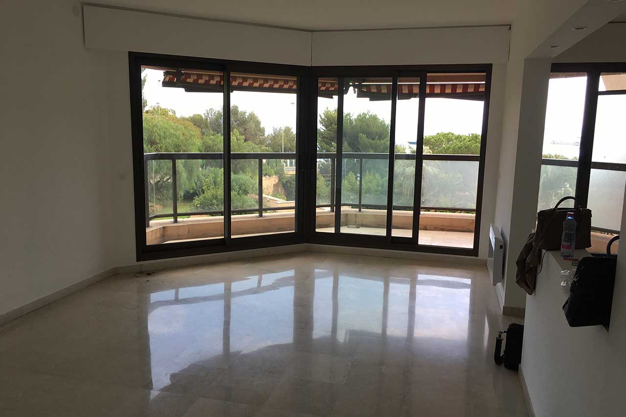 rénovation intérieur villa cannes avant