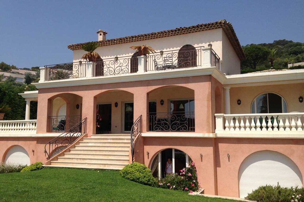 villa alpes-maritimes avant rénovation